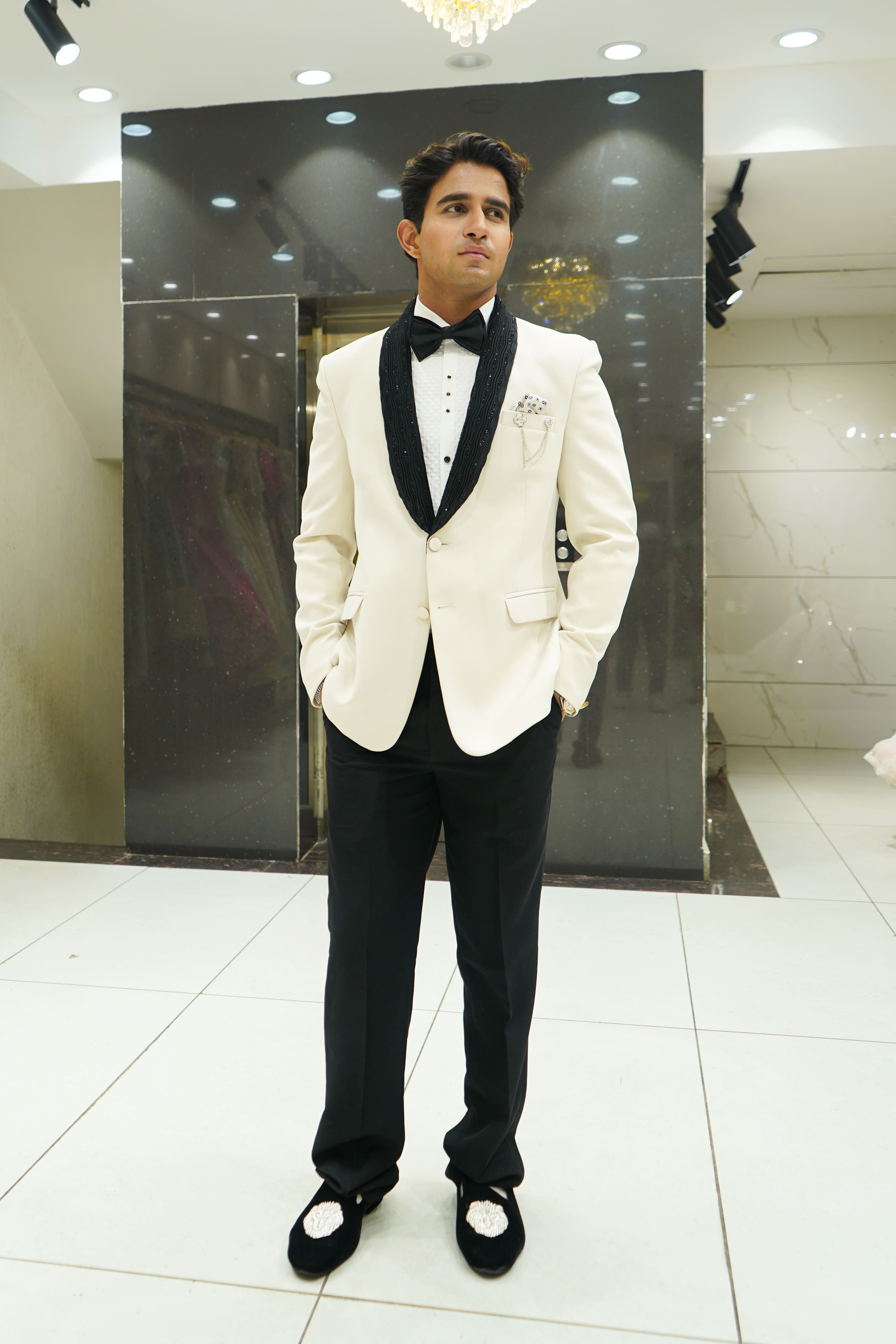 Japanese Fabric Lapel Tuxedo