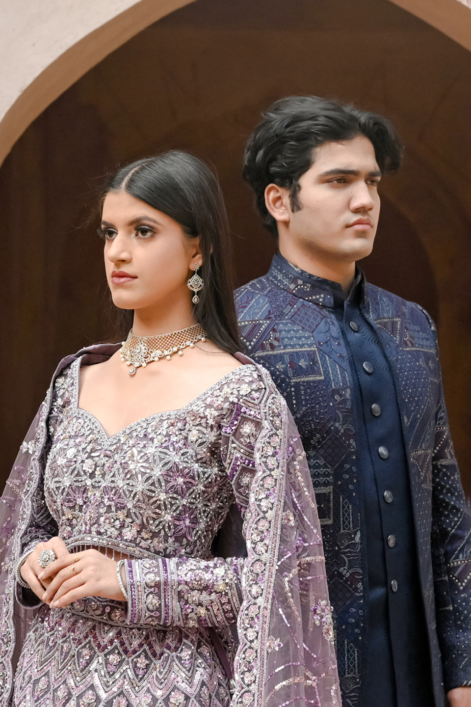 Full Sleeve Sequin Jarkan Lehenga