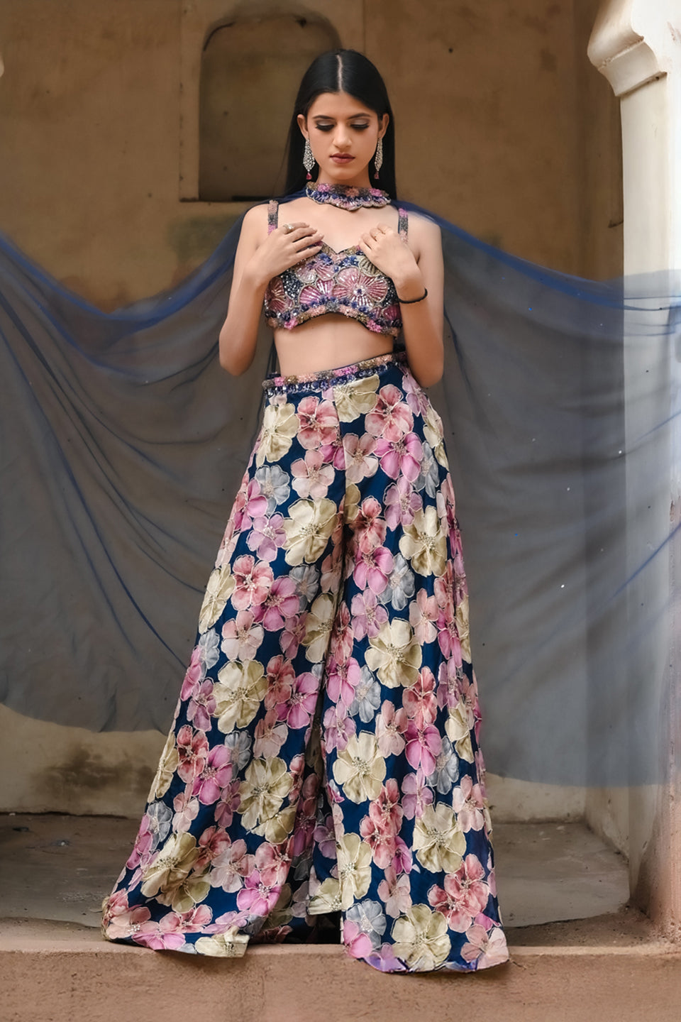 Kat Dana Handwork Indo-Western