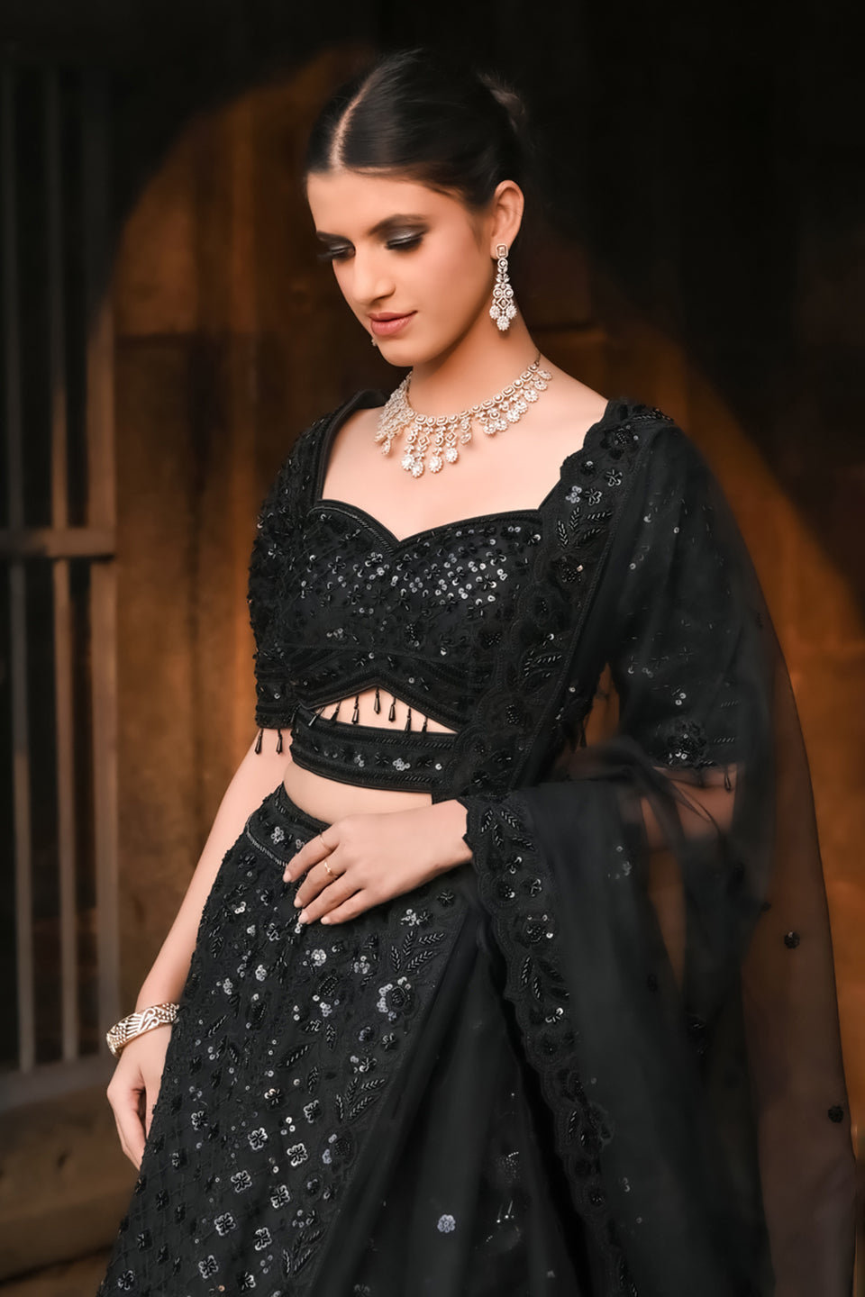 Handcrafted Kat-Dana Lehenga