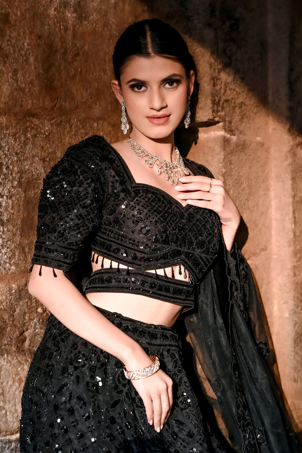 Handcrafted Kat-Dana Lehenga
